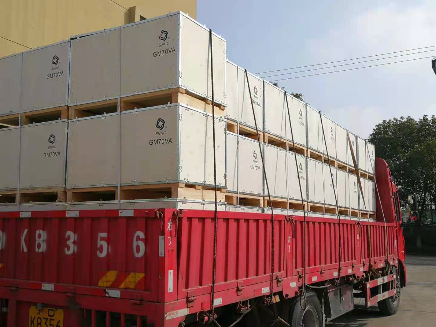 松江钢带木箱生产厂家 钢带木箱